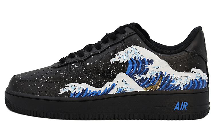 Lookbook [定制鞋款] 耐克空军一号低帮 '黑色勇士' CW2288-001(Team91-乘风破浪)