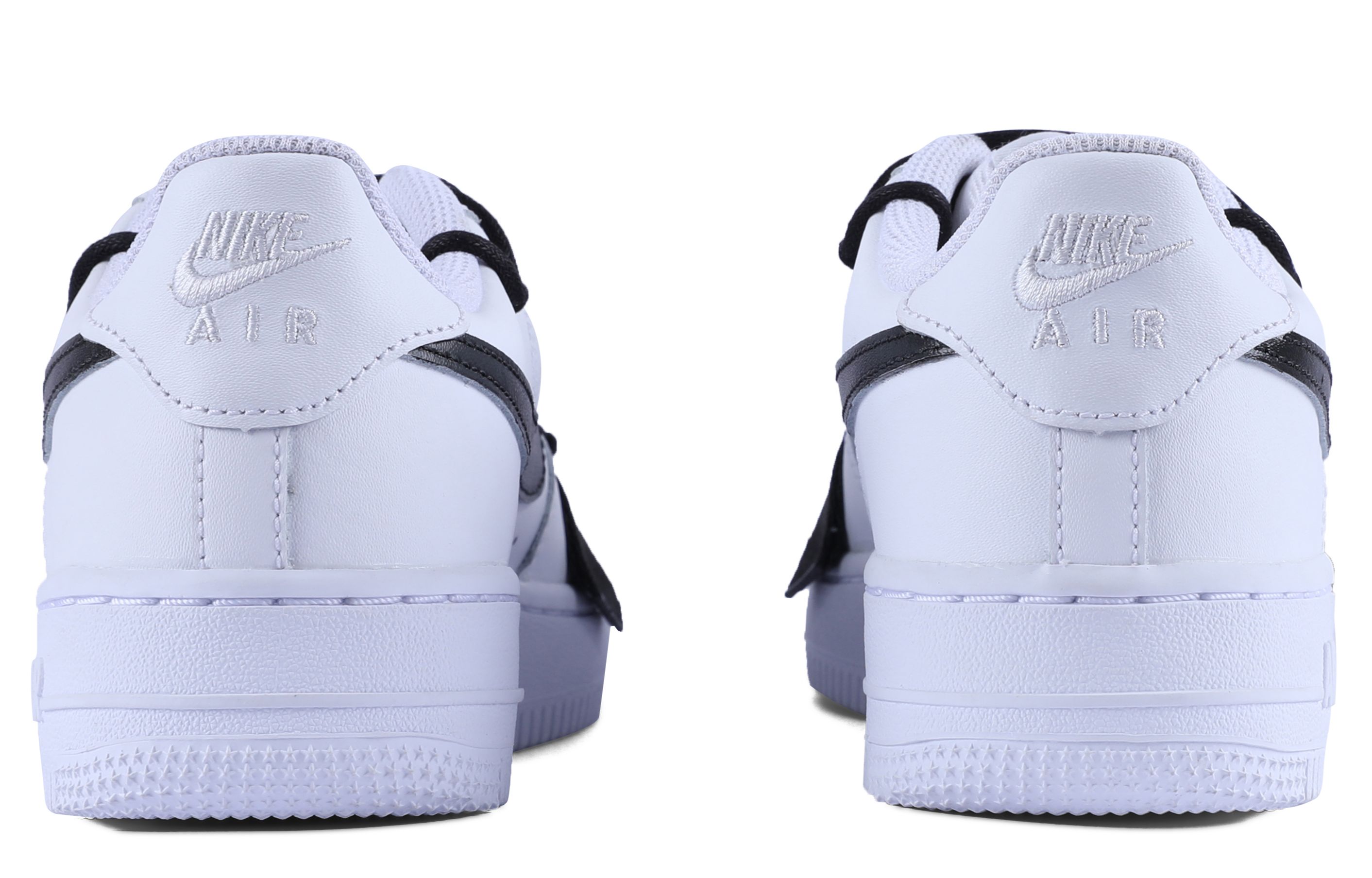 [Custom Shoes] Nike Air Force 1 Low 'Black White Deconstructed' 圖 4