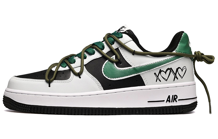 air force 1 low crest logo white