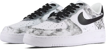 【客製球鞋】 Nike Air Force 1 Low 清風梅蘭 水墨 國風 簡約 復古 低筒 板鞋 男款 黑白 Lookbook 【客製球鞋】 Nike Air Force 1 Low 清風梅蘭 水墨 國風 簡約 復古 低筒 板鞋 男款 黑白