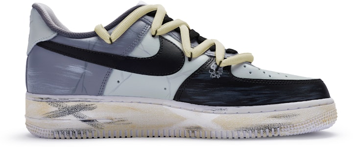 【定制鞋款】Nike Air Force 1 Low '黑白紫 手绘款' DH2920-111(TeamR-女款紧绷) Order 【定制鞋款】Nike Air Force 1 Low '黑白紫 手绘款' DH2920-111(TeamR-女款紧绷)