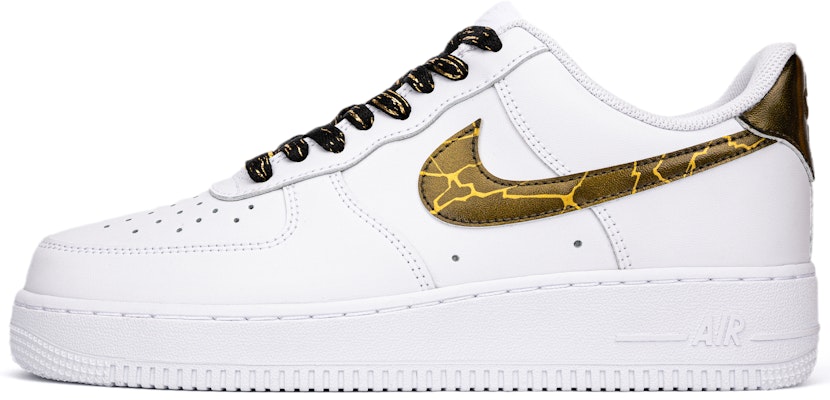 【訂製球鞋】 Nike Air Force 1 Low 手繪噴繪 爆裂紋 潮流百搭 低幫 板鞋 男款 黑白 Buy 【訂製球鞋】 Nike Air Force 1 Low 手繪噴繪 爆裂紋 潮流百搭 低幫 板鞋 男款 黑白