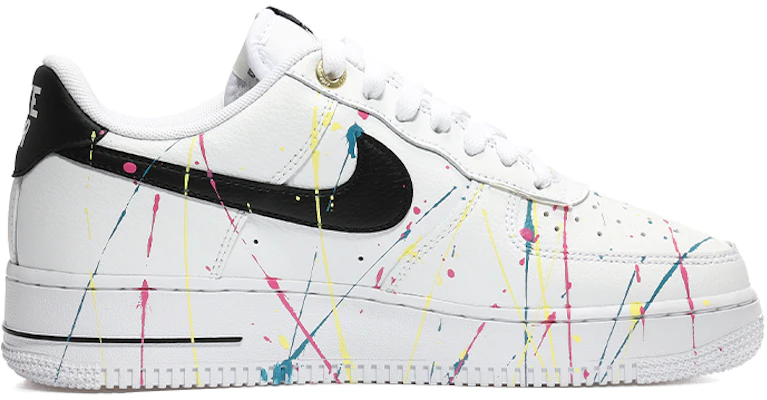 나이키 에어포스 1 로우 '흑백 스플래터' (커스텀) DQ7658-100(Team10-泼墨) Order 나이키 에어포스 1 로우 '흑백 스플래터' (커스텀) DQ7658-100(Team10-泼墨)