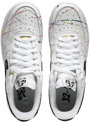 나이키 에어포스 1 로우 '흑백 스플래터' (커스텀) DQ7658-100(Team10-泼墨) Shop 나이키 에어포스 1 로우 '흑백 스플래터' (커스텀) DQ7658-100(Team10-泼墨)