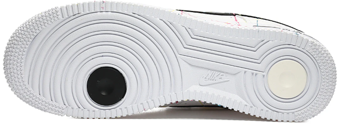 나이키 에어포스 1 로우 '흑백 스플래터' (커스텀) DQ7658-100(Team10-泼墨) Details for 나이키 에어포스 1 로우 '흑백 스플래터' (커스텀) DQ7658-100(Team10-泼墨)