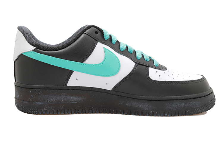 Order Zapatillas Nike Air Force 1 Low 'Negro Blanco Azul Tiffany Sonriente' CW2288-111(Team拾玖-蓝色三钩男S-BOX)
