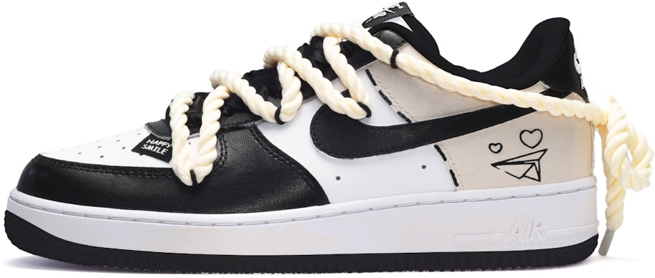 【訂製球鞋】 Nike Air Force 1 Low 空軍一號二次元紙飛機 低筒 板鞋 男款 黑白黃 Buy 【訂製球鞋】 Nike Air Force 1 Low 空軍一號二次元紙飛機 低筒 板鞋 男款 黑白黃
