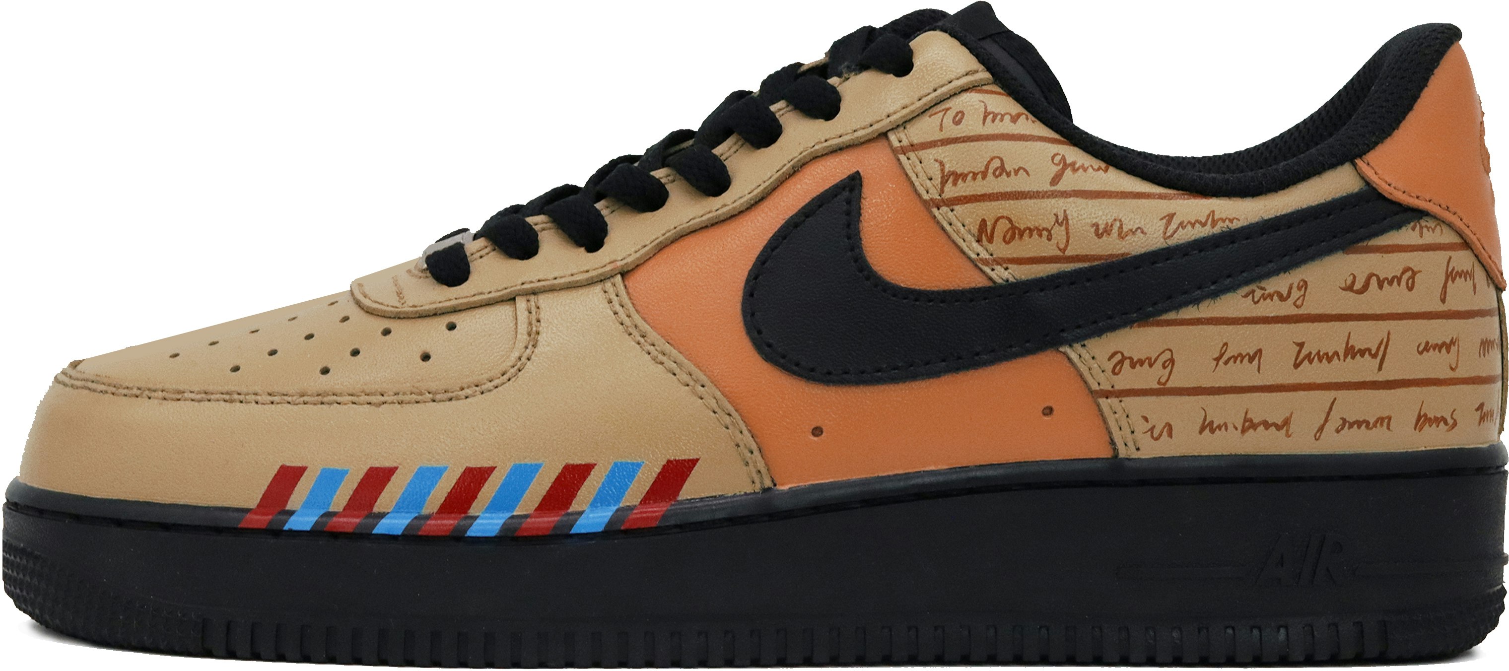 custom-shoes-nike-air-force-1-low-black-yellow-wuya