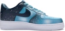 Order カスタム Nike Air Force 1 Low "青白インク飛沫" DH2920-111(TeamR-女款星河)