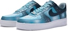 Lookbook カスタム Nike Air Force 1 Low "青白インク飛沫" DH2920-111(TeamR-女款星河)
