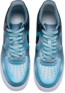 【訂製球鞋】Nike Air Force 1 Low BIGNIU 空軍一號 潑墨 星河 手繪噴繪 低筒 板鞋 GS 藍白 Shop 【訂製球鞋】Nike Air Force 1 Low BIGNIU 空軍一號 潑墨 星河 手繪噴繪 低筒 板鞋 GS 藍白