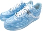 Lookbook カスタム Nike Air Force 1 Low "ブルーアルコールインク" CW2288-111(TeamE-浸染酒精蓝色)
