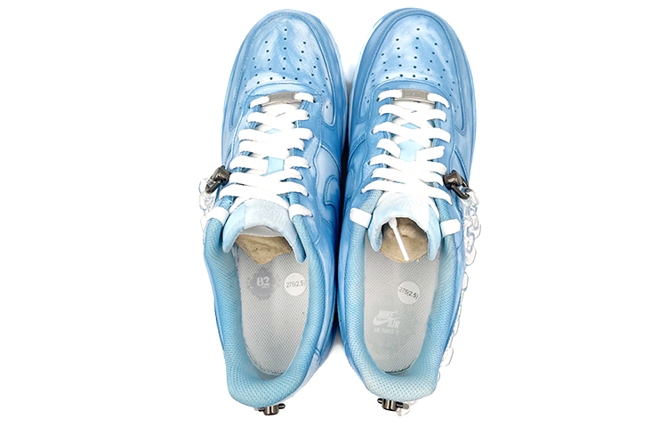 Shop [Zapatillas Personalizadas] Nike Air Force 1 Low 'Tinta Alcohólica Azul' CW2288-111(TeamE-浸染酒精蓝色)