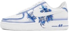 Buy 【訂製球鞋】 Nike Air Force 1 萬花璅 國風 青花瓷 經典 潮流 復古風格 文藝 休閒 舒適 包覆性保暖 低筒 板鞋 男女同款 白藍