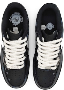 【客製球鞋】 Nike Air Force 1 Low 07 空軍一號 北極星 繁星點點 珠光皮勾 潮流 低筒 板鞋 男款 藍黑銀 Shop 【客製球鞋】 Nike Air Force 1 Low 07 空軍一號 北極星 繁星點點 珠光皮勾 潮流 低筒 板鞋 男款 藍黑銀
