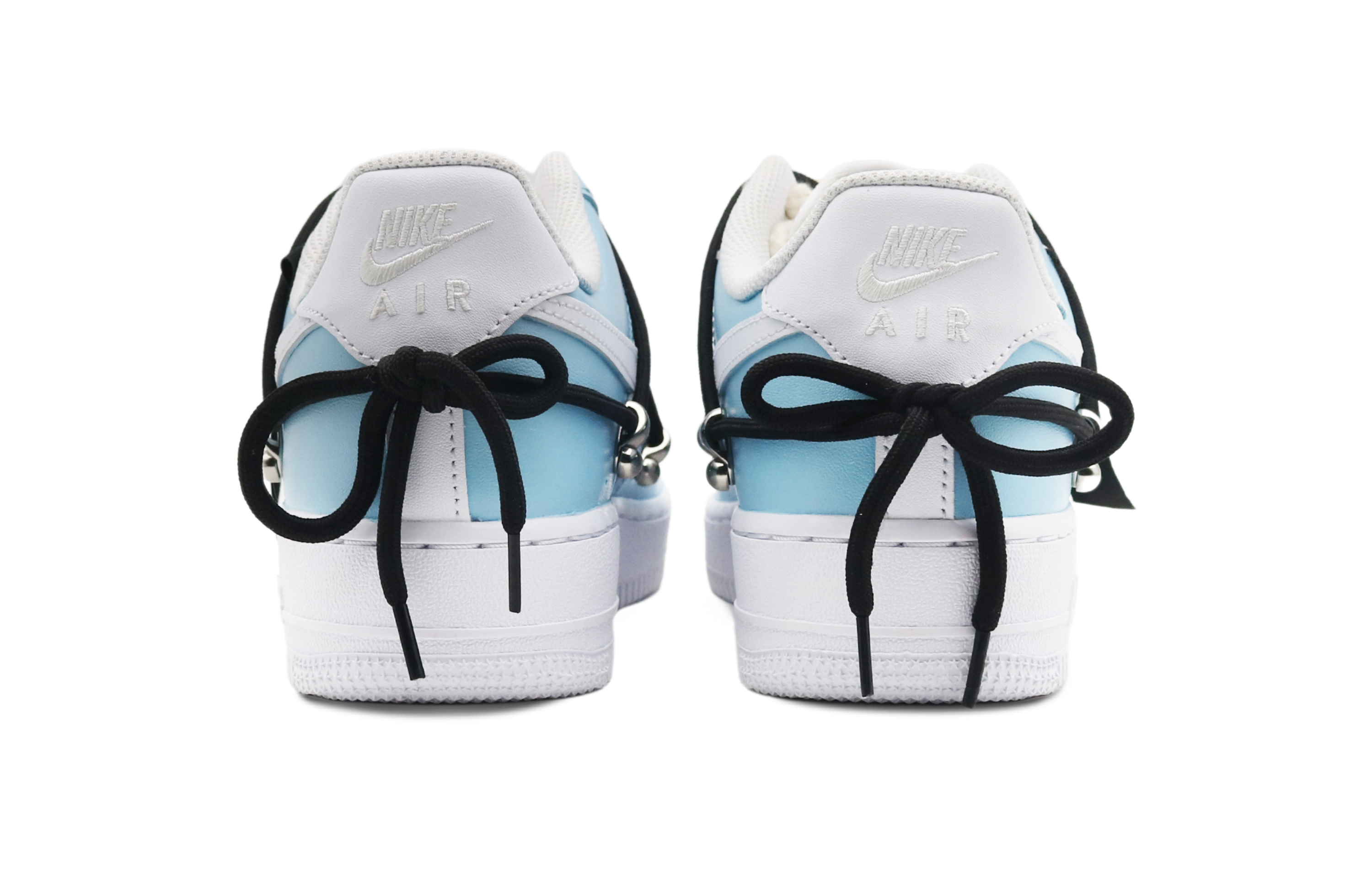 Purchase [Kasut Custom] Nike Air Force 1 Rendah 'Biru Hitam Kuning' CW2288-111(Team8-男款非定义蓝黑黄)