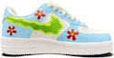 Order 【定製球鞋】 Nike Air Force 1 Low 空軍一號 小紅花 手繪塗鴉 低筒 板鞋 男款 藍綠紅