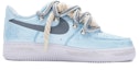 Order カスタム Nike Air Force 1 Low "青灰白" CW2288-111(TeamR-男款T10蓝灰S-BOX)