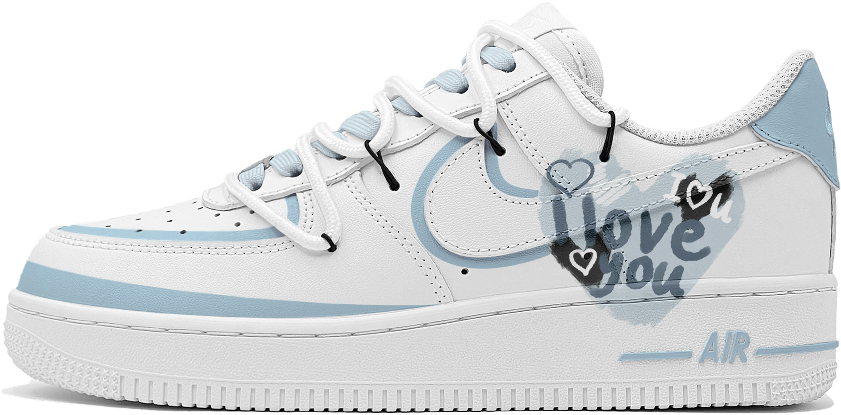 custom-shoes-nike-air-force-1-low-blue-heart