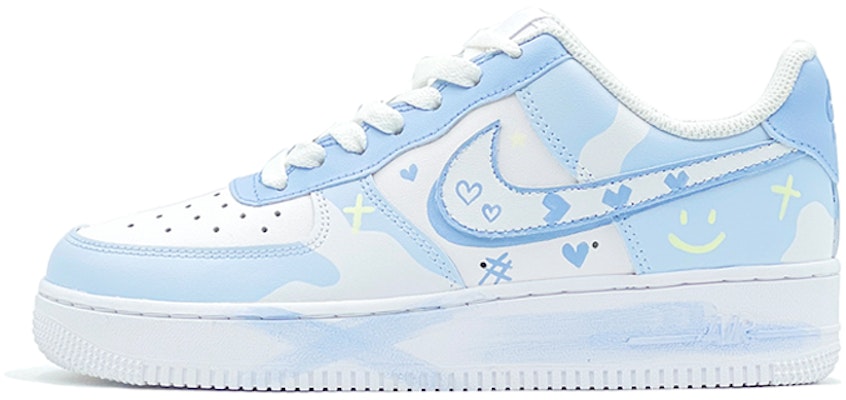 【カスタムシューズ】ナイキ エア フォース 1 ロー 'ブルー リトル ハート' DH2920-111(Team88-蓝色小爱心S-BOX) Buy 【カスタムシューズ】ナイキ エア フォース 1 ロー 'ブルー リトル ハート' DH2920-111(Team88-蓝色小爱心S-BOX)