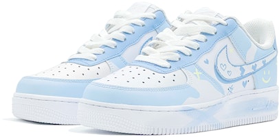 【カスタムシューズ】ナイキ エア フォース 1 ロー 'ブルー リトル ハート' DH2920-111(Team88-蓝色小爱心S-BOX) Lookbook 【カスタムシューズ】ナイキ エア フォース 1 ロー 'ブルー リトル ハート' DH2920-111(Team88-蓝色小爱心S-BOX)