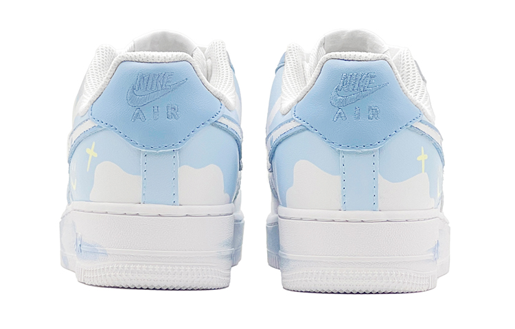 Shop [Zapatos Personalizados] Nike Air Force 1 Low 'Corazón Azul Pequeño' DH2920-111(Team88-蓝色小爱心S-BOX)