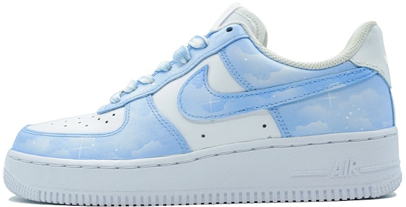 【定制球鞋】 Nike Air Force 1 Low ablooding製造 星空系列 藍色星空 星雲極星 星辰大海 低幫 板鞋 男款 藍白 Buy 【定制球鞋】 Nike Air Force 1 Low ablooding製造 星空系列 藍色星空 星雲極星 星辰大海 低幫 板鞋 男款 藍白
