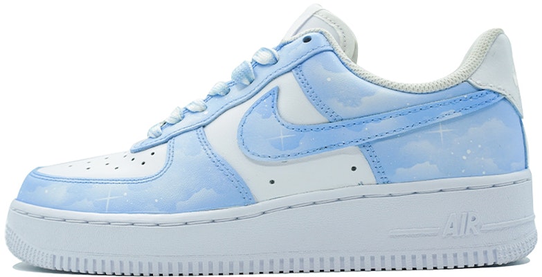 【定制球鞋】 Nike Air Force 1 Low ablooding製造 星空系列 藍色星空 星雲極星 星辰大海 低幫 板鞋 男款 藍白 Buy 【定制球鞋】 Nike Air Force 1 Low ablooding製造 星空系列 藍色星空 星雲極星 星辰大海 低幫 板鞋 男款 藍白