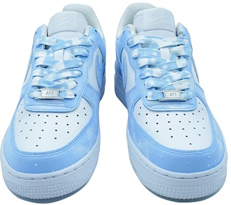 【定制球鞋】 Nike Air Force 1 Low ablooding製造 星空系列 藍色星空 星雲極星 星辰大海 低幫 板鞋 男款 藍白 Shop 【定制球鞋】 Nike Air Force 1 Low ablooding製造 星空系列 藍色星空 星雲極星 星辰大海 低幫 板鞋 男款 藍白