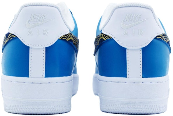 【定製球鞋】Nike Air Force 1 藍海交響樂 新派中式 時尚 多功用 防滑耐磨 低筒 板鞋 男款 藍色 Purchase 【定製球鞋】Nike Air Force 1 藍海交響樂 新派中式 時尚 多功用 防滑耐磨 低筒 板鞋 男款 藍色