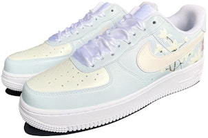 【客製化球鞋】Nike Air Force 1 Low 7 空軍一號 小蘭花 雲夢澤 水雲天 印章 百搭 淡雅 手繪塗鴉 低幫 休閒鞋 男款 白藍 Lookbook 【客製化球鞋】Nike Air Force 1 Low 7 空軍一號 小蘭花 雲夢澤 水雲天 印章 百搭 淡雅 手繪塗鴉 低幫 休閒鞋 男款 白藍