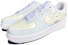 Lookbook 【客製化球鞋】Nike Air Force 1 Low 7 空軍一號 小蘭花 雲夢澤 水雲天 印章 百搭 淡雅 手繪塗鴉 低幫 休閒鞋 男款 白藍