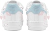Shop 【客製化球鞋】 Nike Air Force 1 Low 空軍一號 撇年風格 小花花 特殊鞋盒 低筒 板鞋 男款 藍粉