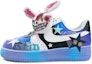 Buy 【訂製球鞋】Nike Air Force 1 Low 藍兔子 藍紫 塗鴉 星星 骷髏 鴛鴦 潮流 低筒 板鞋 男款 藍