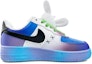 Order 【訂製球鞋】Nike Air Force 1 Low 藍兔子 藍紫 塗鴉 星星 骷髏 鴛鴦 潮流 低筒 板鞋 男款 藍
