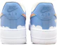 Shop Sepatu Custom Nike Air Force 1 Low 'Rainbow Biru - Sol Jelly - Macaron Marshmallow' CW2288-111(TeamS-男款果冻胶马卡龙彩虹钩)
