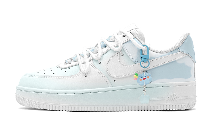Buy [Sepatu Kustom] Nike Air Force 1 Low 'Gradasi Biru Langit-Putih' DH2920-111(TeamS-晴空白云女S-BOX)