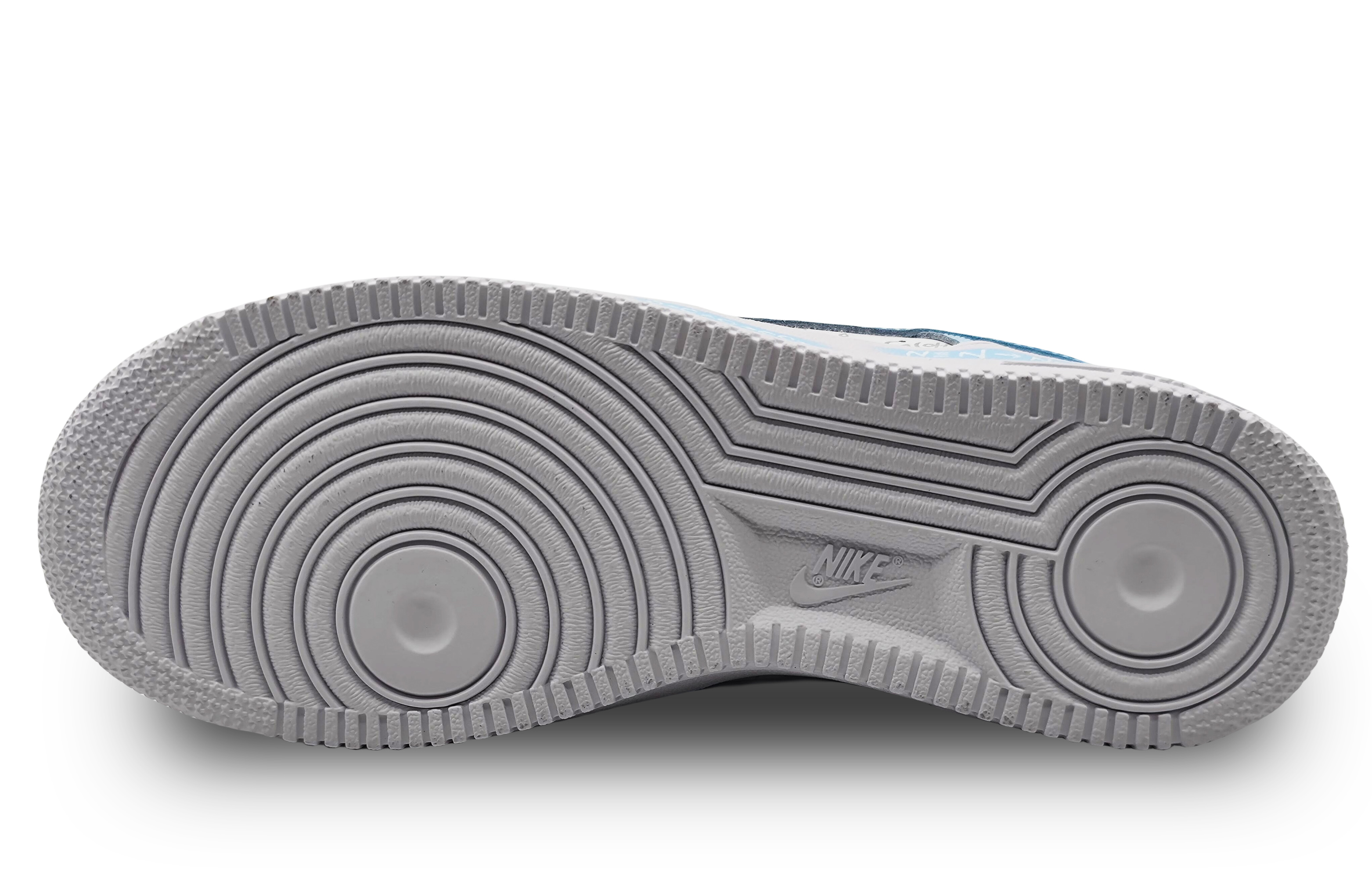 Sizing [Zapatillas Personalizadas] Nike Air Force 1 Low 'Azul Blanco' DH2920-111(Team169-知识星球女款)