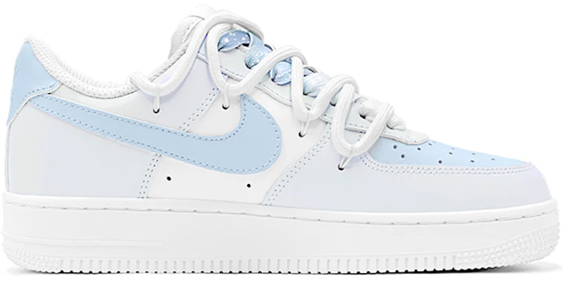【訂製球鞋】 Nike Air Force 1 Low 空軍一號 減齡穿搭 夏日滿天星 特殊鞋盒 防滑 低筒 板鞋 男款 藍白 Lookbook 【訂製球鞋】 Nike Air Force 1 Low 空軍一號 減齡穿搭 夏日滿天星 特殊鞋盒 防滑 低筒 板鞋 男款 藍白