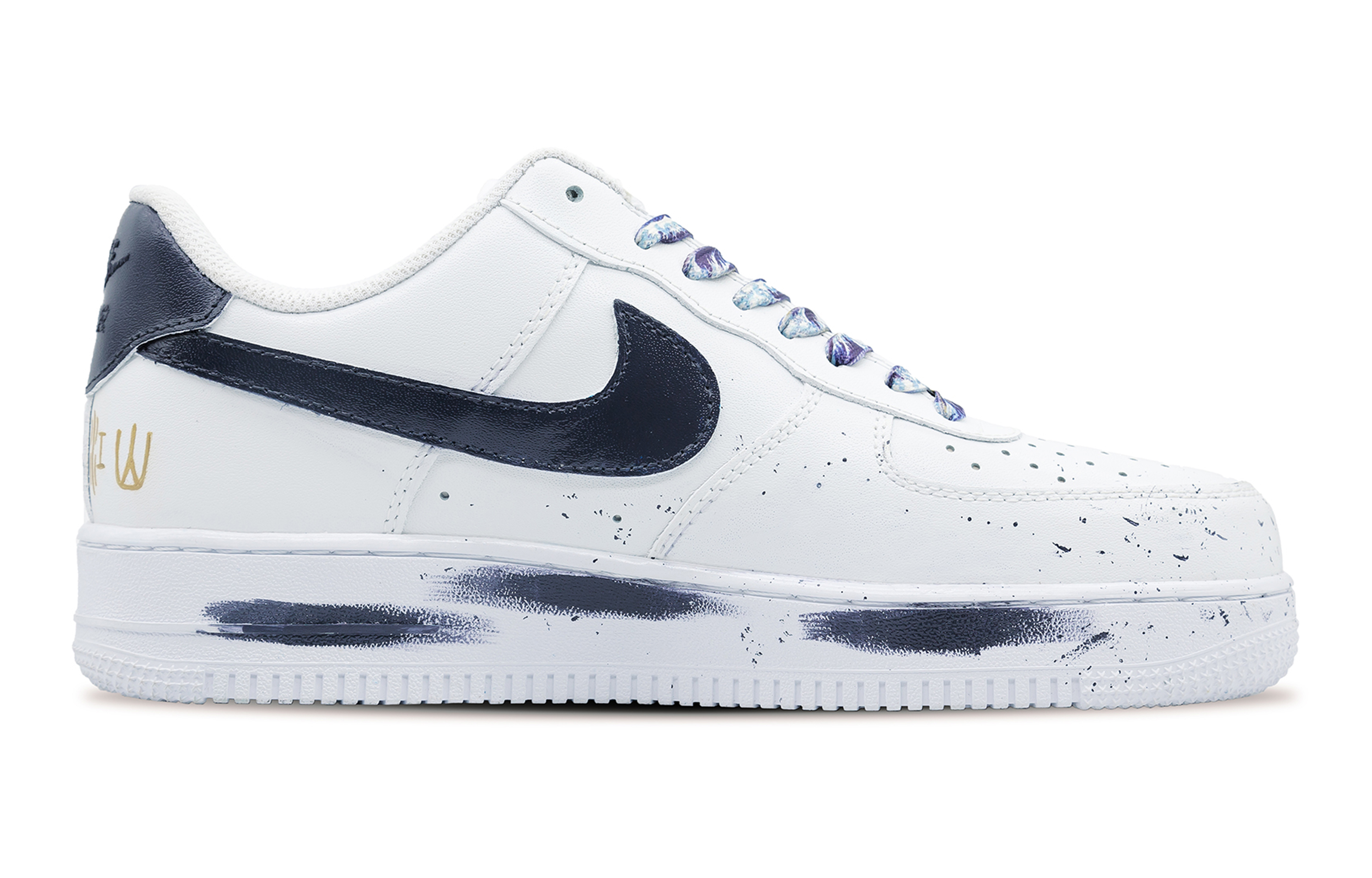 Order Zapatillas Nike Air Force 1 Low 'Salpicadura Azul Blanco' CW2288-111(Team7-男款千里江山)