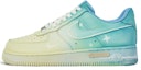 Buy 【訂製球鞋】Nike Air Force 1 Low 鐘魚 漸變 塗鴉 簡約 特殊鞋盒 低筒 板鞋 GS 藍黃白