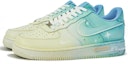 Lookbook 【訂製球鞋】Nike Air Force 1 Low 鐘魚 漸變 塗鴉 簡約 特殊鞋盒 低筒 板鞋 GS 藍黃白