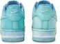 Shop 【訂製球鞋】Nike Air Force 1 Low 鐘魚 漸變 塗鴉 簡約 特殊鞋盒 低筒 板鞋 GS 藍黃白