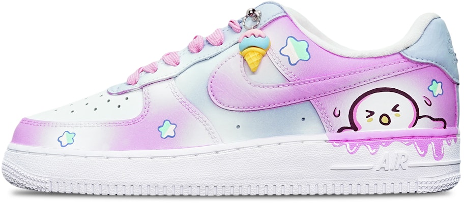 나이키 에어포스 1 로우 '블루베리 아이스크림' (커스텀) CW2288-111(TeamT-冰淇淋紫蓝白S-BOX) Buy 나이키 에어포스 1 로우 '블루베리 아이스크림' (커스텀) CW2288-111(TeamT-冰淇淋紫蓝白S-BOX)