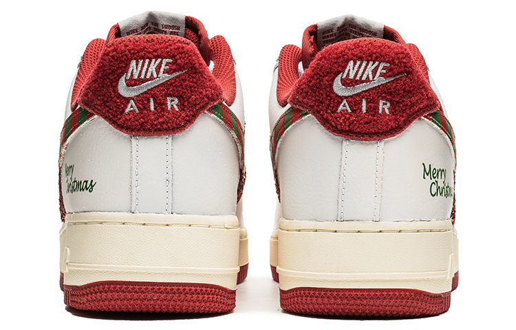 Shop [Kasut Custom] Nike Air Force 1 Low 'Bright Flash Putih Merah' DO5220-161(TeamB-男款红圣诞)