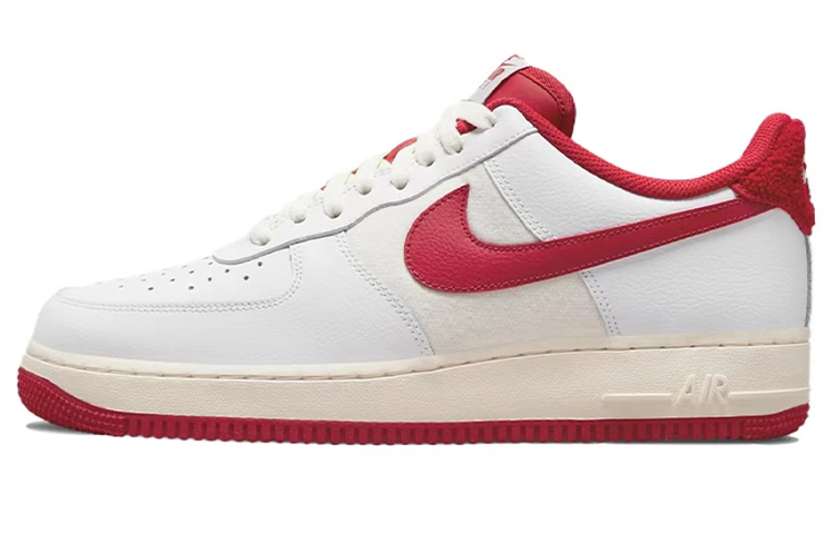 Details for [Kasut Custom] Nike Air Force 1 Low 'Bright Flash Putih Merah' DO5220-161(TeamB-男款红圣诞)