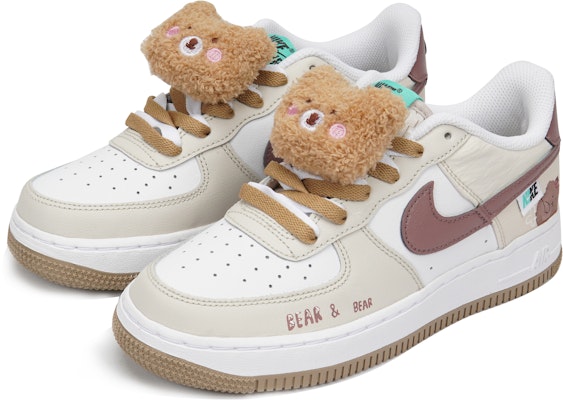 カスタム エアフォース1 ロー "茶熊"(ちゃぐま) DX6062-101(Teamp-臭屁熊) Lookbook カスタム エアフォース1 ロー "茶熊"(ちゃぐま) DX6062-101(Teamp-臭屁熊)