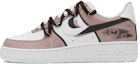 Buy 【訂製球鞋】 Nike Air Force 1 Low 街頭復古解構愛心 低筒 板鞋 男款 棕粉