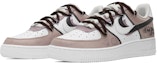 Purchase 【訂製球鞋】 Nike Air Force 1 Low 街頭復古解構愛心 低筒 板鞋 男款 棕粉