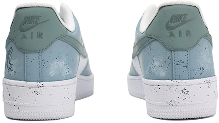 【訂製球鞋】 Nike Air Force 1 Low 07 蝴蝶與鯨魚 休閒百搭 耐磨 低筒 板鞋 男款 藍 Shop 【訂製球鞋】 Nike Air Force 1 Low 07 蝴蝶與鯨魚 休閒百搭 耐磨 低筒 板鞋 男款 藍